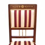 Table with chairs in Empire style, France.
