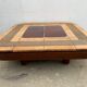 Ceramic coffee table signed Roger Capron and wood, Mambo model of the 1970s