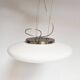 Opal glass Zoxx pendant lamp, 1990s