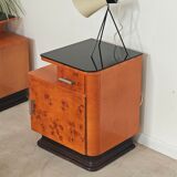 Jindrich Halabala dressing table and bedside tables for Up Zavody 1950