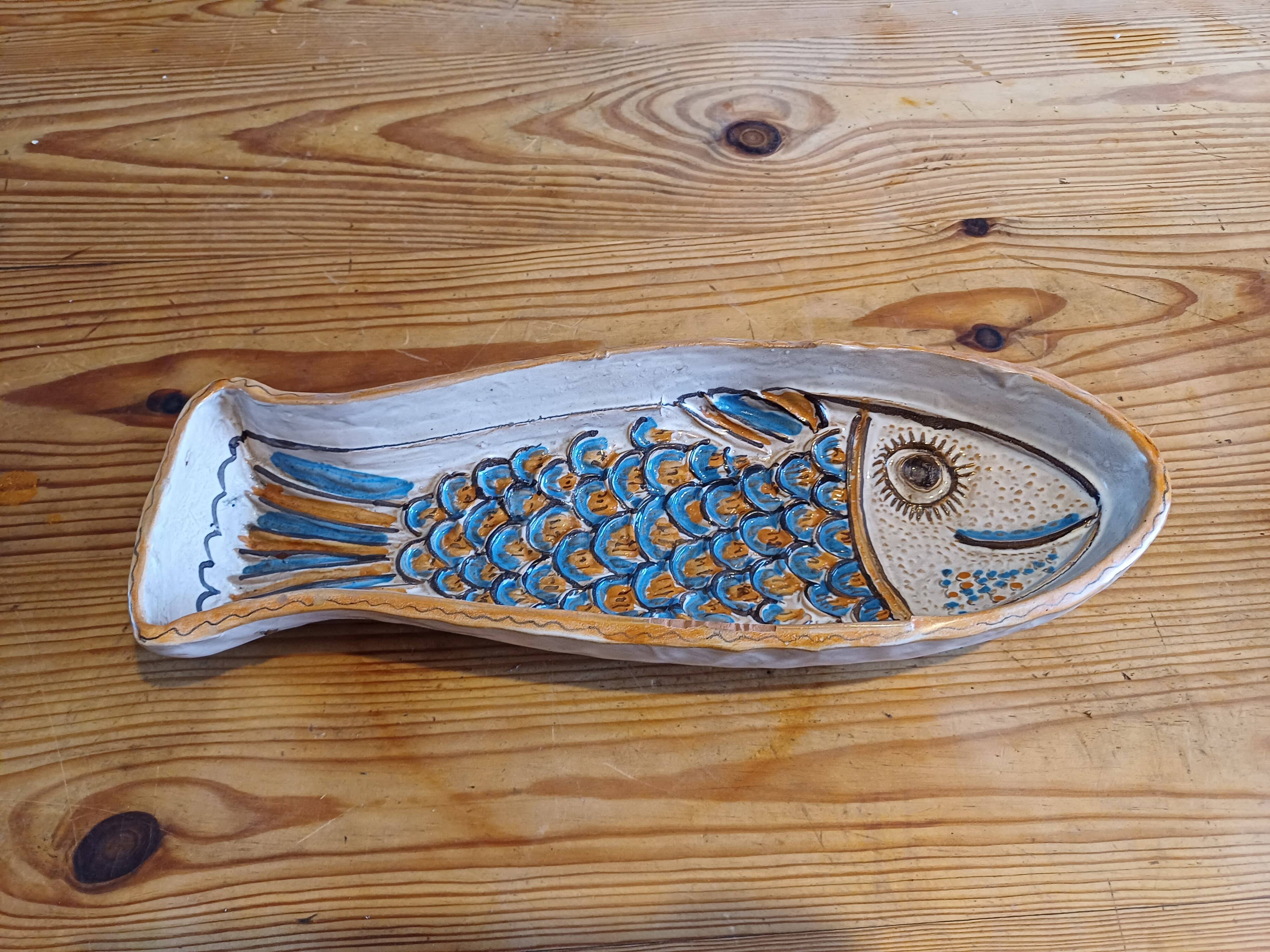 Vintage Pottery Fish from Brancitorri