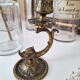 Vintage brass candle holder