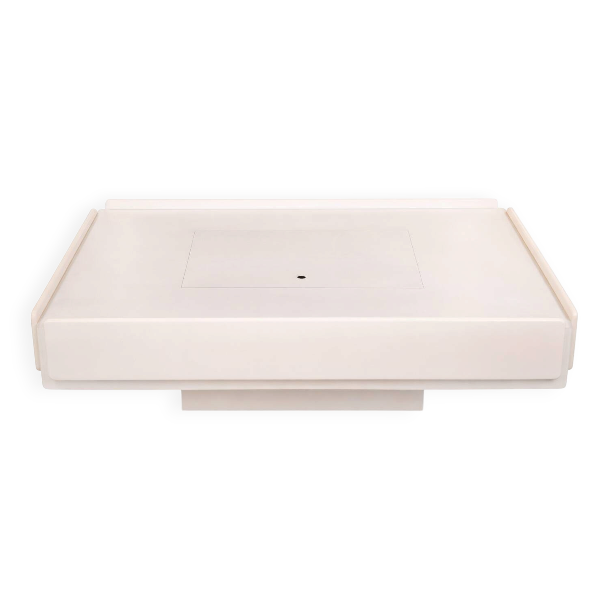 White coffee table Caori Vico Magistretti Gavina 1960