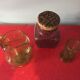 Suite of 3 pieces of biot glassware