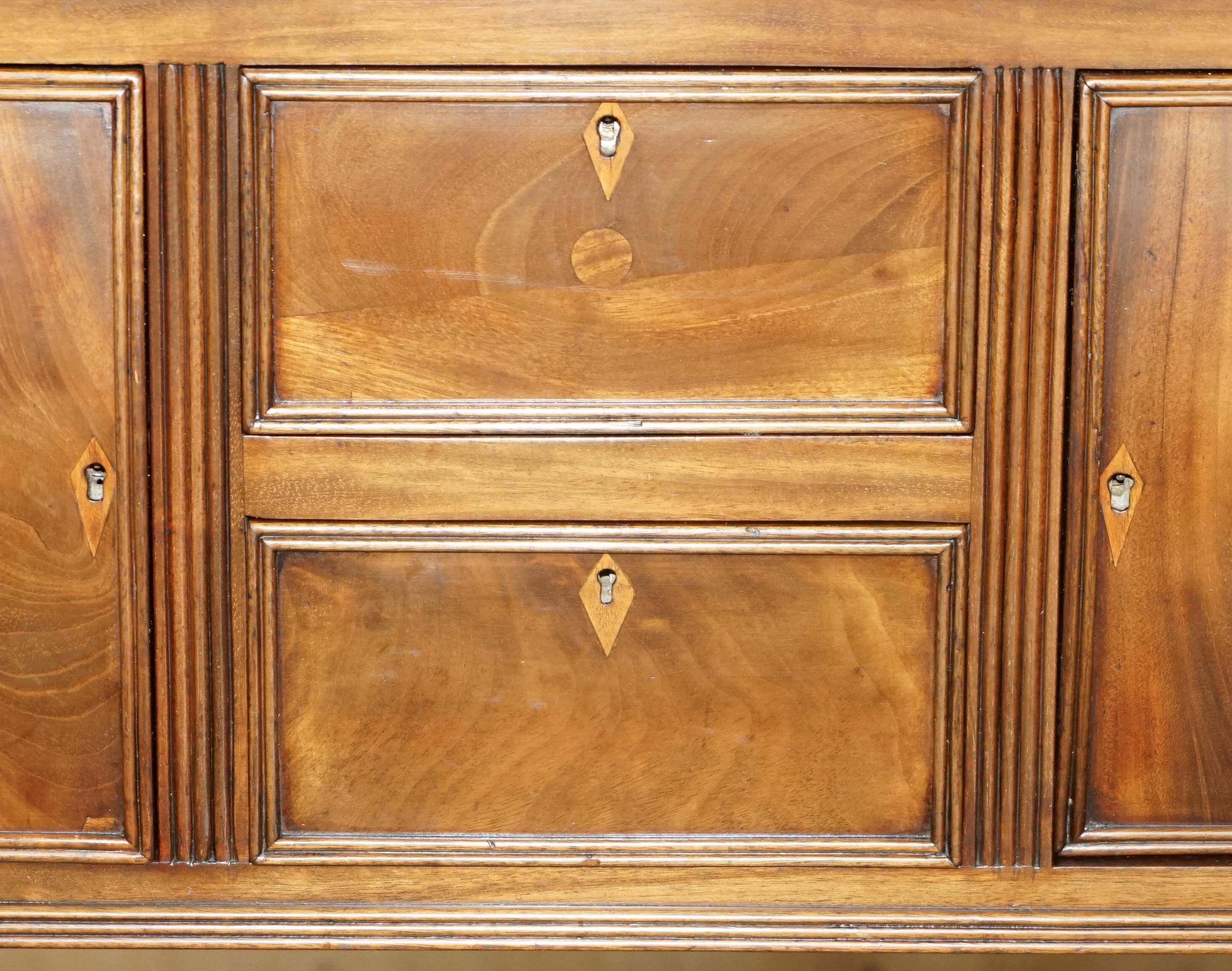 Victorian Antique Astral Library circa 1870 with Long Legs