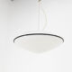 Large Murano All Glass Pendant, Italy, 1980s