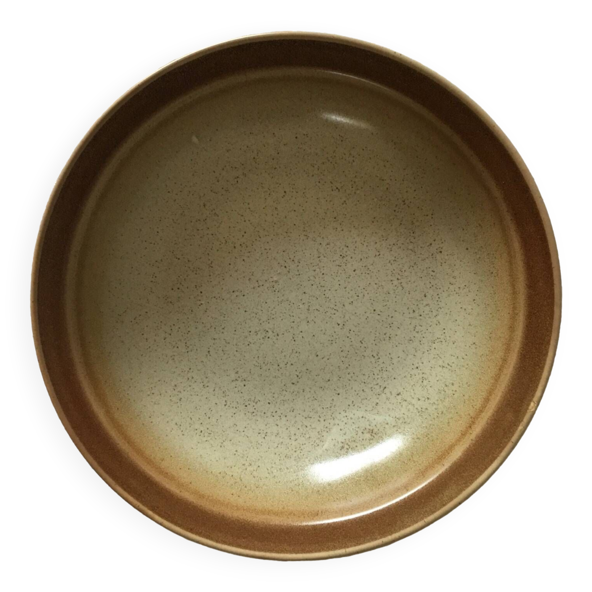 Old stoneware hollow dish