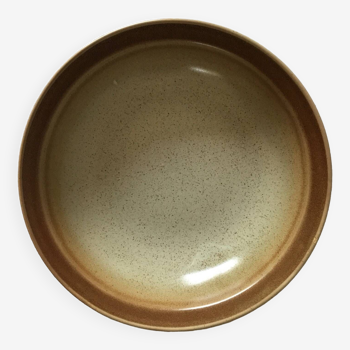 Old stoneware hollow dish