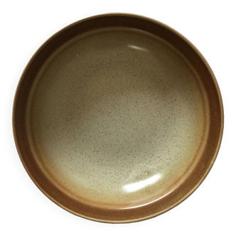 Old stoneware hollow dish