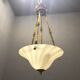 Italian Murano glass light pendants, 1980s, set of 2