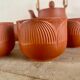 Terracotta tea set