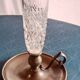 Saint Louis crystal candlestick, Florence model