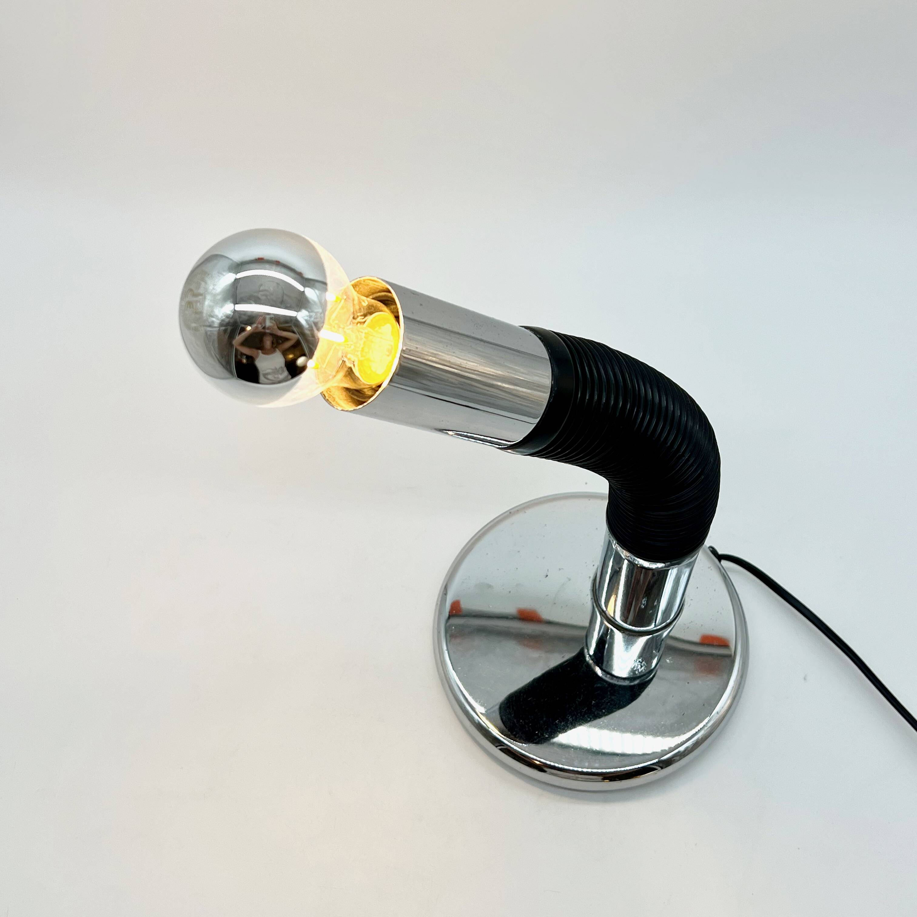 “Elbow” lamp in articulated metal by E. Bellini for Targetti Sankey, Ital