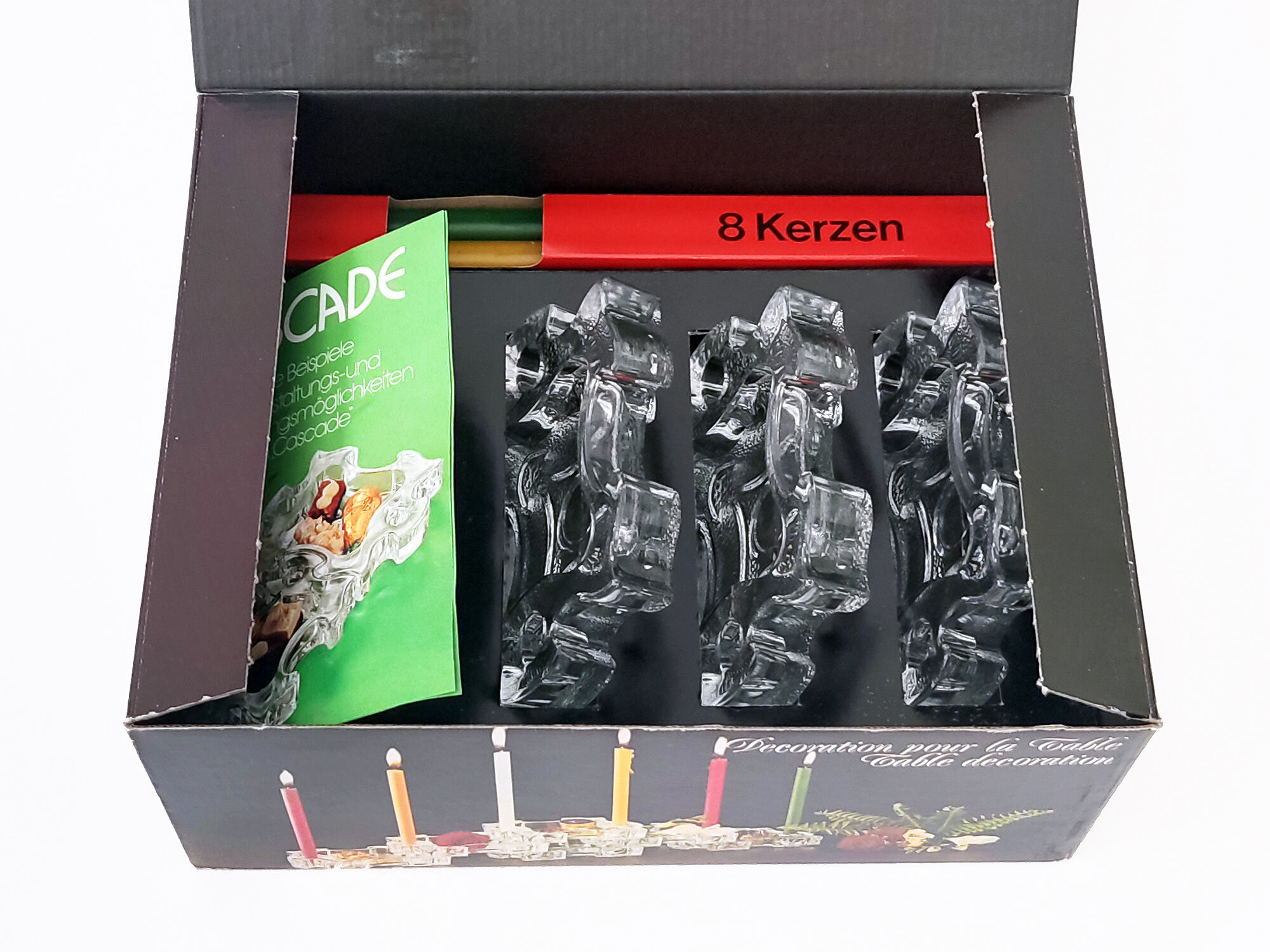 candlestick Cascade Veba Glas Germany