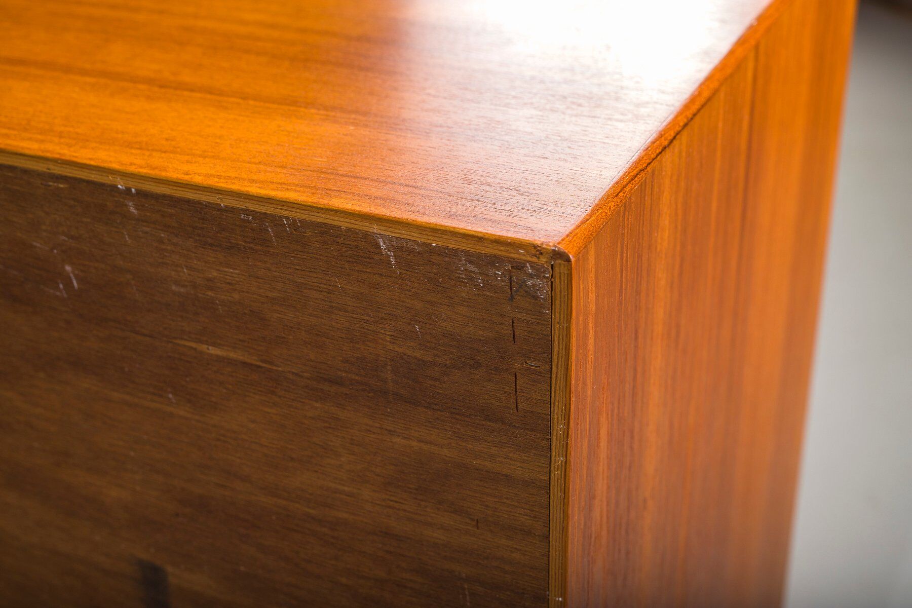 Mid-century Scandinavian modern teak sideboard by Harry Østergaard for Randers Møbelfabrik, 1960s