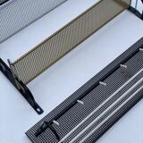 Metal Hanging Coat Rack and Wall Shelves by Pilastro