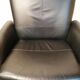Fauteuil design en cuir vintage modèle Malung Ikea 1999