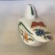 Small bird pocket emptying ring holder butterflies and flowers
