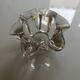 Antique glass ashtray
