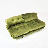 Soriana sofa by Afra & Tobia Scarpa for Cassina, 1970s