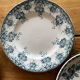 6 assiettes terre de fer