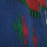 Vintage Turkish Oushak Rug Handwoven 114x163 cm