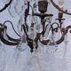 Lustre pampilles ancien cristal
