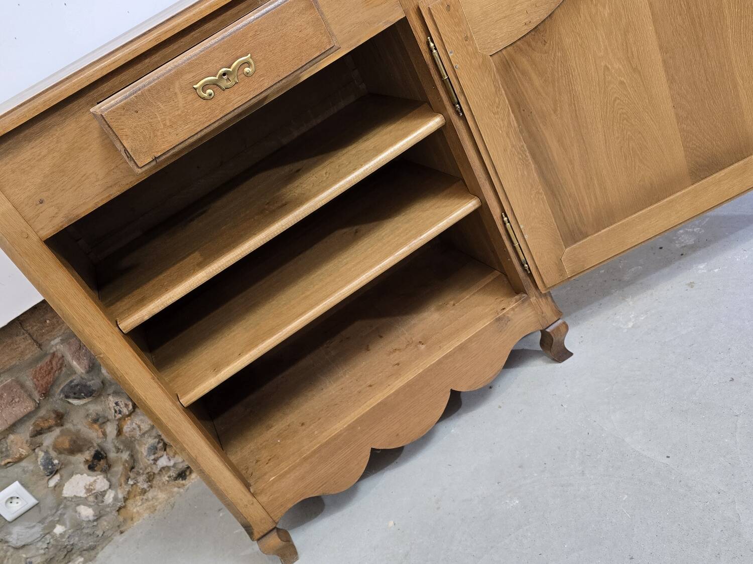 Oak jam jar circa 1950