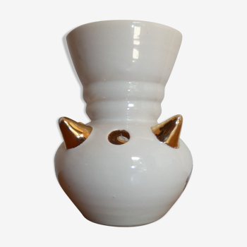 Vase pique-fleurs circa 1980