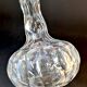 Cut crystal carafe – high-end piece, invoice from a prestigious brand.