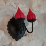 Set of 2 wall candle holders