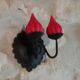 Set of 2 wall candle holders