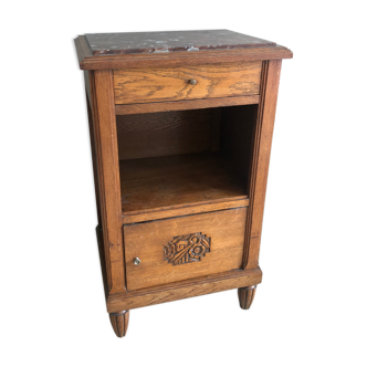 Bedside with marble 30s