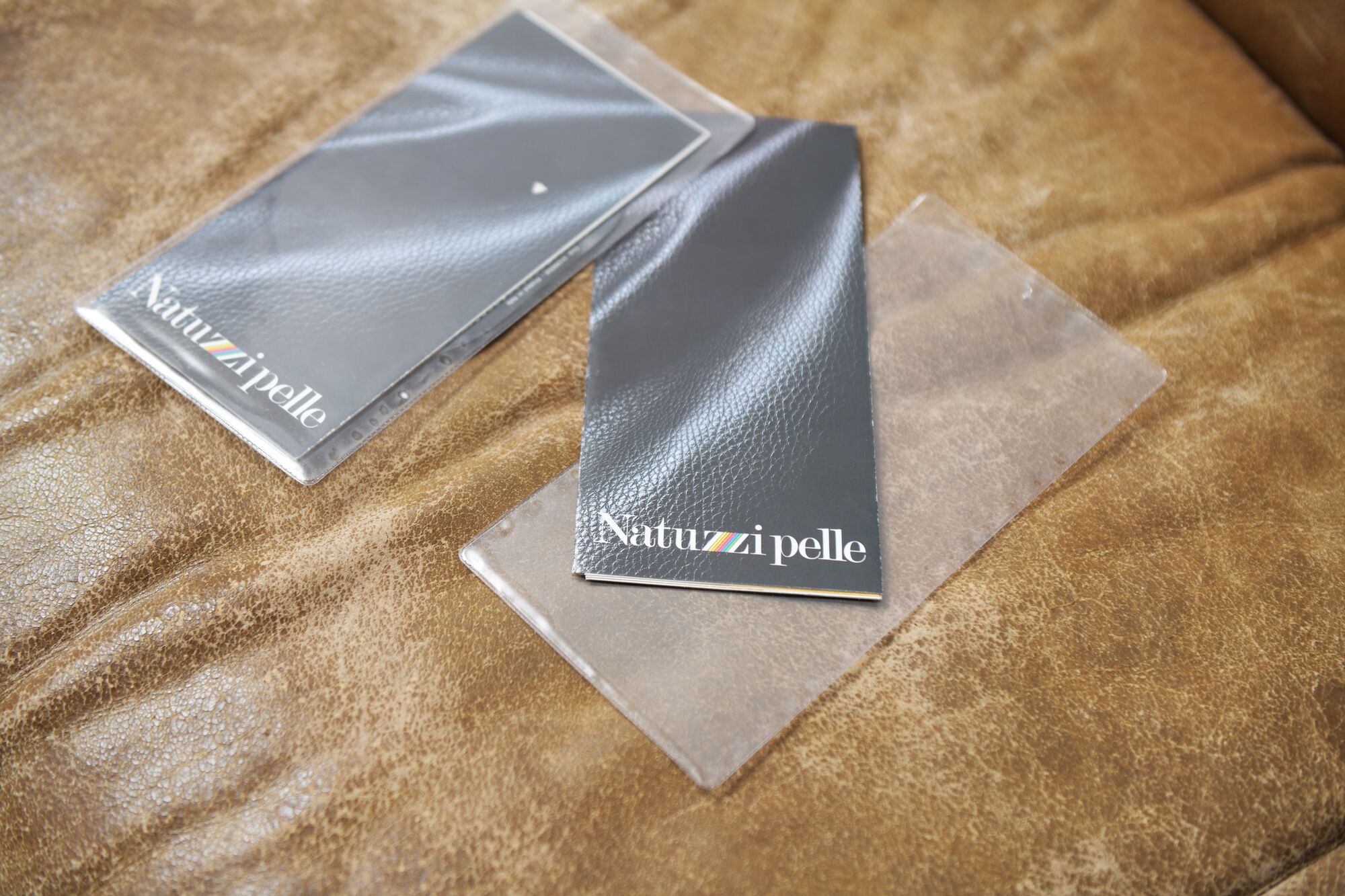 Vintage leather Chesterfield set 1991 by Natuzzi - Italy
