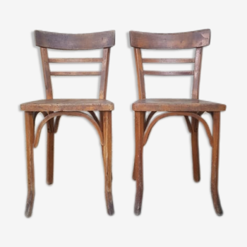 Set of 2 chairs bistrot baumann