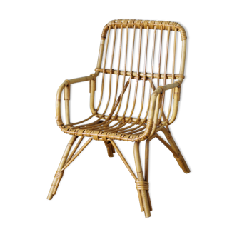 Rattan children armchair