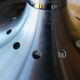 Suspension vintage, metal , monte baisse, circa 70