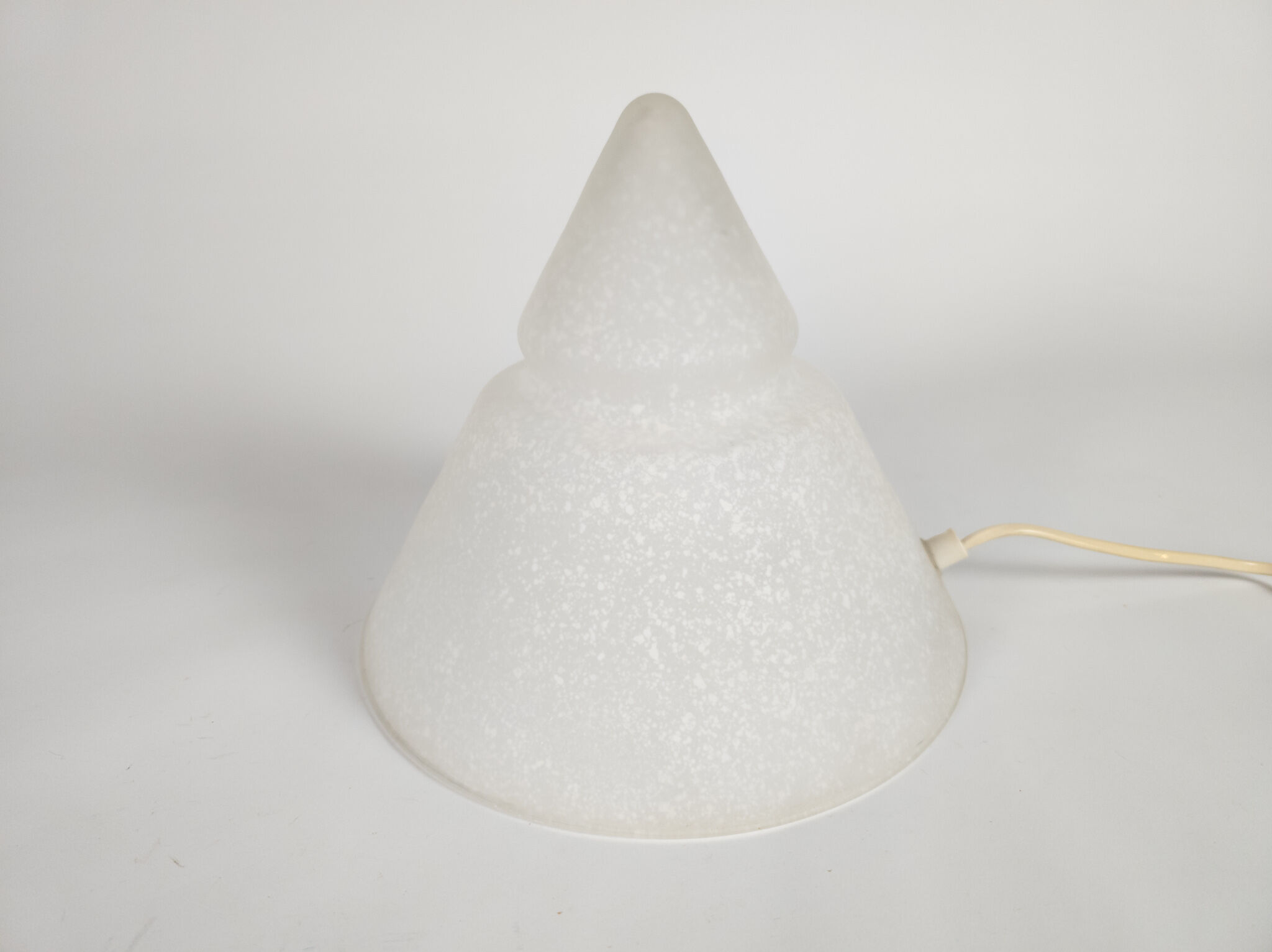 Pyramid lamp HB Lighting glass 70's