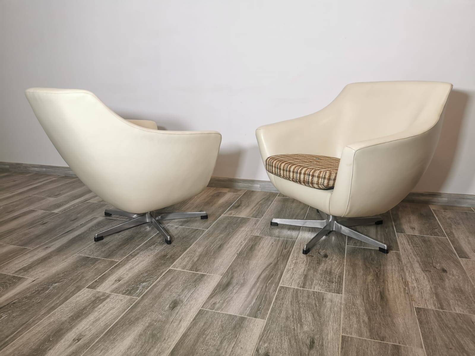 Mid century armchairs