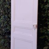 Communication door h216.5x87cm old paneled, molded