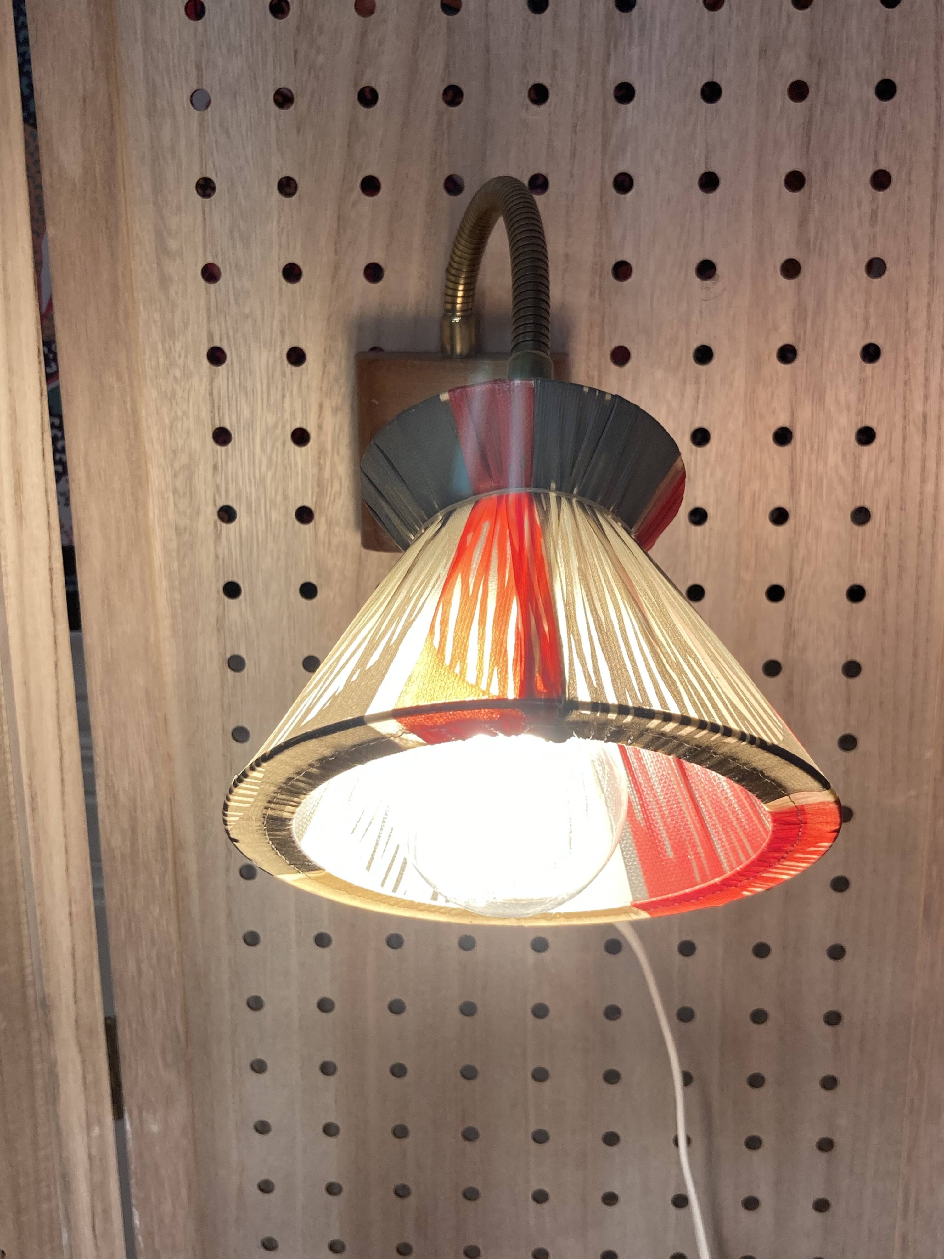 Modular Scandinavian design wall light 1950.