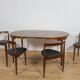 Mid-Century Dining Set by Hans Olsen for Frem Røjle, Denmark, 1950s, Set of 5