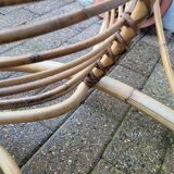 1960s Rattan Rocking Chair