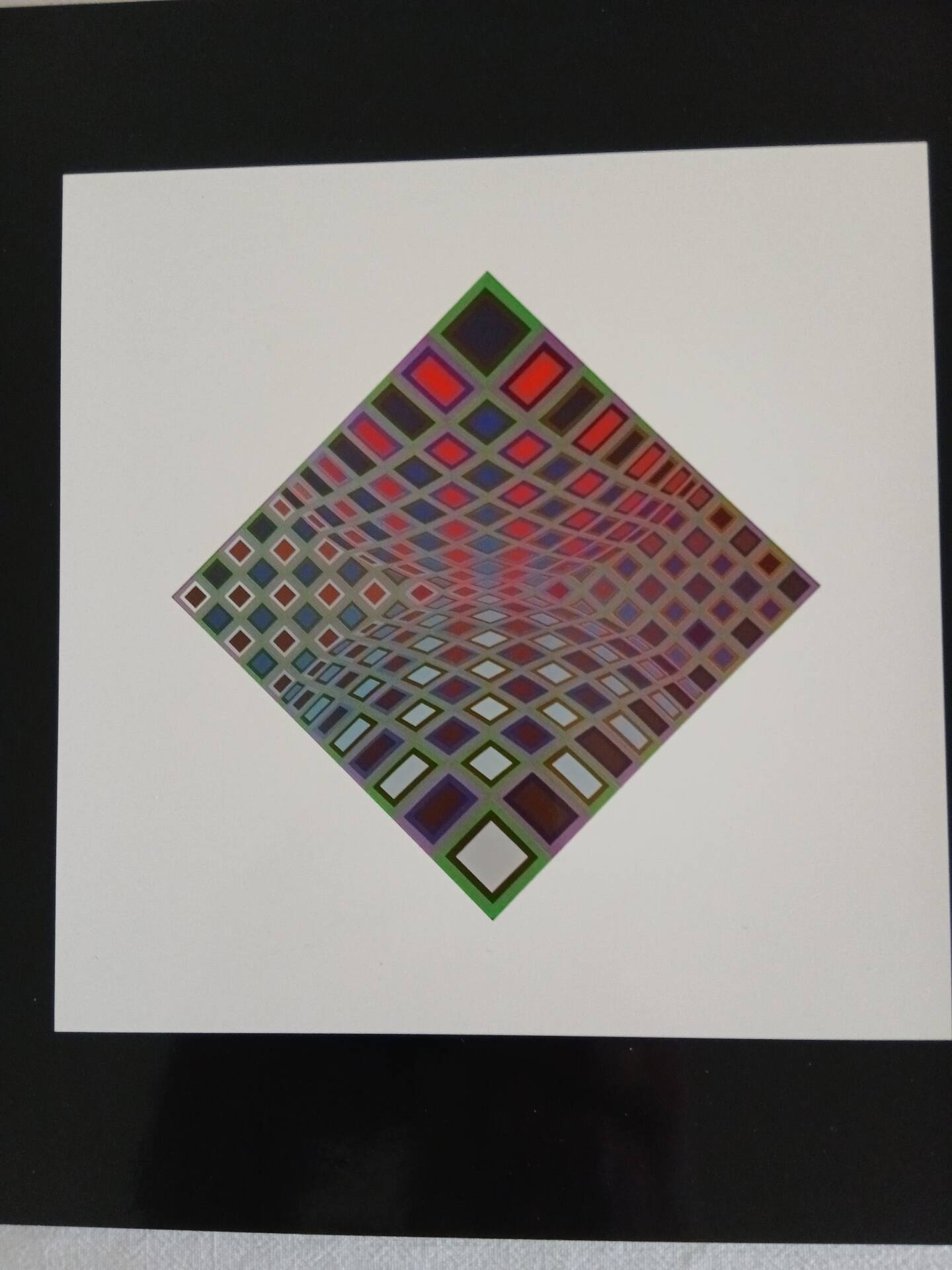 Victor Vasarely Serigraphy op art Editions du Griffon
