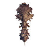 Incredible patinated wall candle holder