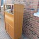 Old furniture secretary scandinavian showcase vintage wood