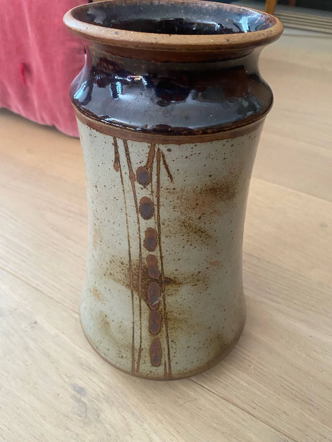 Stoneware vase