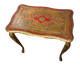 Florentine wooden side table