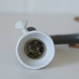 Lampe de bureau antique Art Nouveau lampe de table lampe de chevet en laiton Autriche années 1920