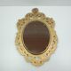 Baroque style mirror frame golden resin 55.5 cm X 36 cm